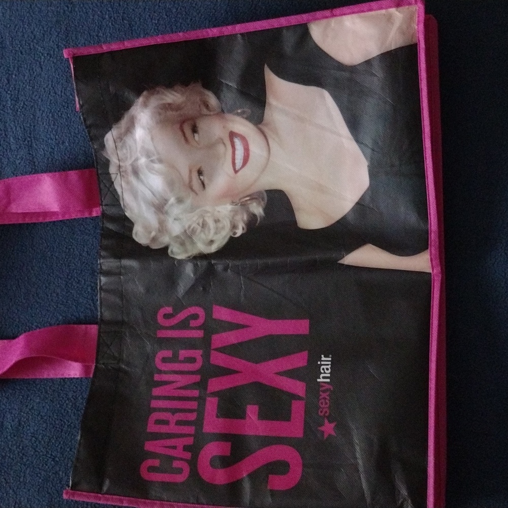 Sexy Hair Marilyn Monroe tote bag